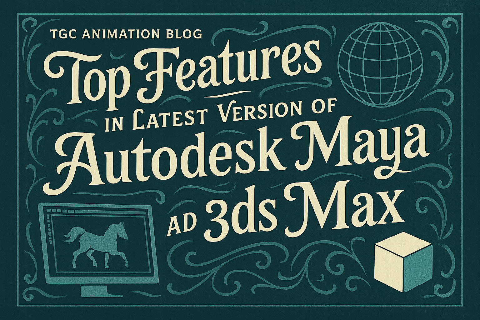 Top Features in Latest Version of Autodesk Maya and 3Ds Max
